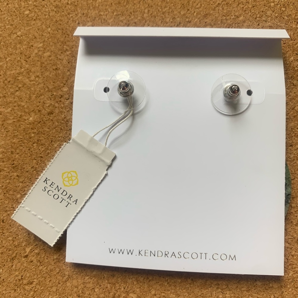 NEW Kendra Scott Didi African Turquoise Earrings - Picture 6 of 8